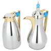 Alaa Steel Al Saif Gallery thermos set, 1 liter, light blue-silver handle product image 2