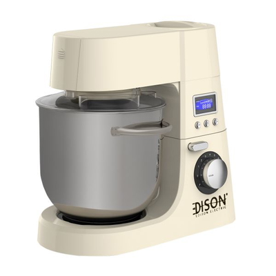 Edison Titanium Kneading Machines, 4 Functions, 6.5 Liter, 1800 Watt - Beige product image 7