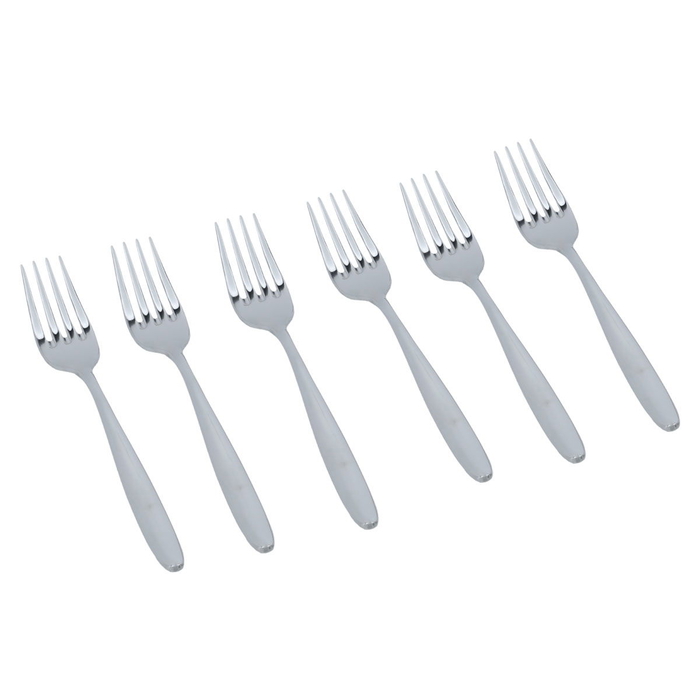 Al Saif Gallery steel cutlery set, 30 pieces - silver product image 2