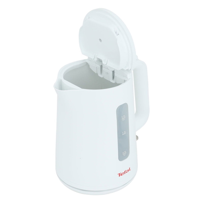 Tefal plastic water kettle, 2000-2400 watts, 1.7 liters - white product image 3