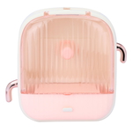 Al Saif Gallery Plastic Face Towel Storage Box, 26x15x24 cm - Pink product image 1