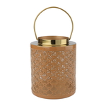 Al Ain Andalusia Indian lantern steel, 15 x 15 x 18 cm, cylindrical, hand grip - gold product image 4