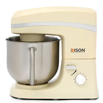 Edison Basic Plus Sm-98414 Kneading Machines, 1000 Watts, 6.5 Liters, 438 X 258 X 433 Mm, 6 Speeds, 3 Functions, Stainless Steel Bowl - Beige product image 1