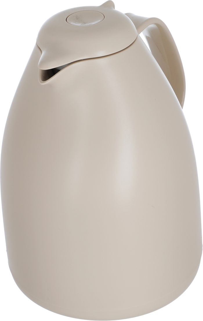 Timeless Plastic Thermos, 1 Liter, Squeeze - Light Brown product image 2