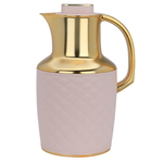 Lara Plastic Timeless Thermos, 1 liter, with gold-pink handle product image 2