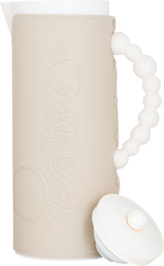 Royal7 Plastic Alsaif Gallery Thermos, 1 liter, embossed leather - beige product image 2