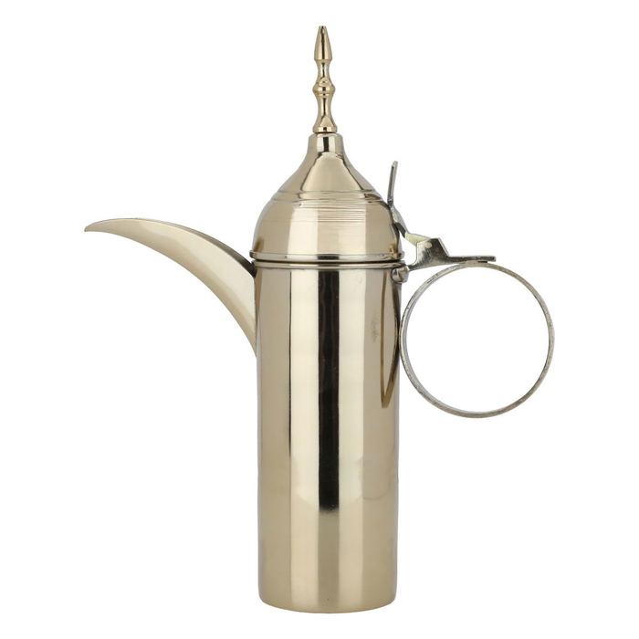 Al Saif Gallery Dallah Arabic coffee Steel, 1 liter - Gold product image 1