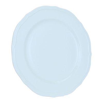 Al Saif Gallery porcelain serving plate, 12.5 inches, flat - white product image 2