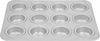 Al Saif Gallery Aluminum Cupcake Pan, 35.8 x 10.5 x 1.2 cm, 12 trays - Silver product image 3