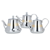 Al Saif Gallery Steel Teapot Set, 3 Pieces - Silver product image 1
