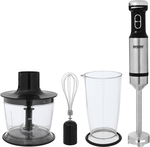 Edison Steel Hand Blender, 400 Watts, 500 Ml, Two Speeds - Black Silver product image 1