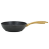 Rocky granite deep frying pan, 24 cm, with gold-black handle product image 2