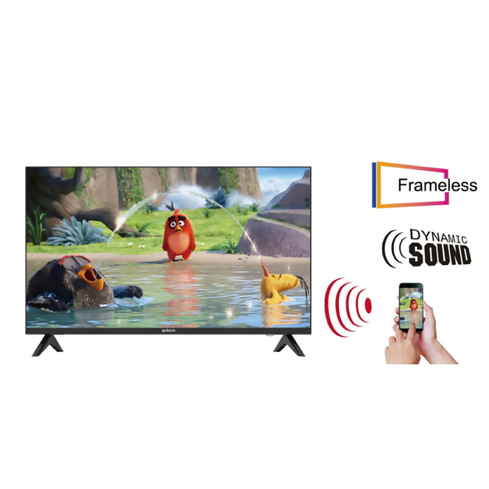 Serene SRET-40S1 Smart TV, 40 Inch, HD, Android - Black product image 3