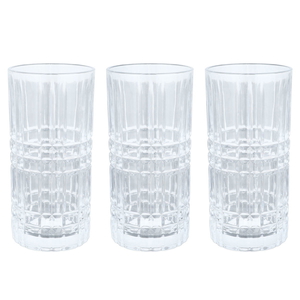 Al Saif Gallery glass cups set, 6 pieces - clear product image