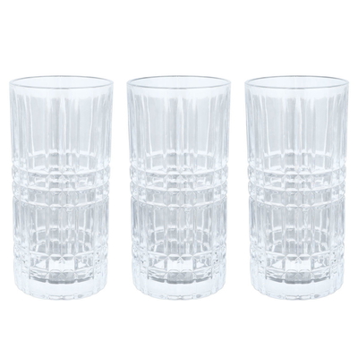 Al Saif Gallery glass cups set, 6 pieces - clear product image 1