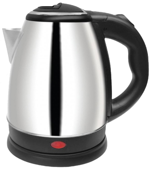 Makist MC-63215 Electric Water Kettle, 1.5 Liter, 1500 Watt - Black Silver product image