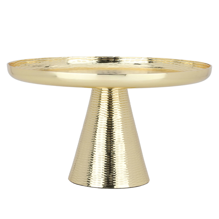 Al Saif Gallery Steel Dessert Serving Stand, 26 X 26 X 20 Cm - Gold product image 1