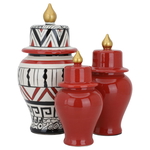 Al Saif Gallery Porcelain Vase Set, 3 Pieces - Multicolor product image 1