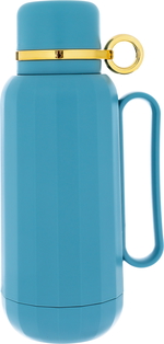 Timeless Glass Thermos, 1 Liter, Plastic Exterior - Green product image 1