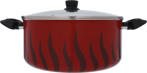 Tefal Tempo Flame Teflon Saucepan, 9.8 Liter, 30 cm - Red product image