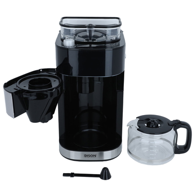Edison Drip Coffee Maker, 900 Watt, 1.5 Liter - Black Silver product image 2