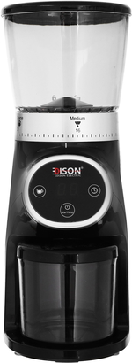 Edison Digital Coffee Grinder, 31 Grinding Degrees, 275G, 200W - Black product image 1