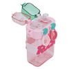 Al Saif Gallery Plastic Water Bottle for Children, 600 ml, Straw - Pink product image 2