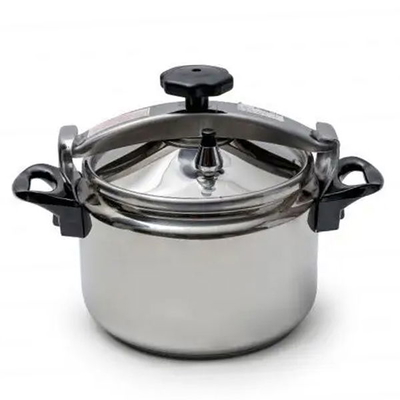 Steel Volcano Pressure Cooker, 7 Liters - Silver product image 1