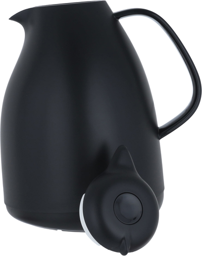 Elegance Penguin Thermos, 1 liter, glass inner container, plastic outer shell - black product image 3