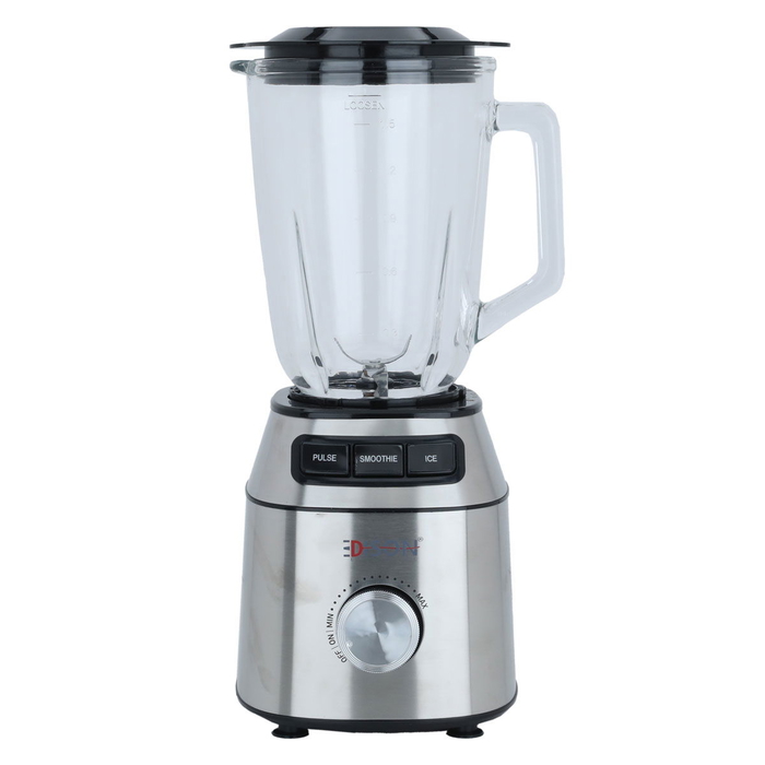 Edison Electric Blender, Grinder, 1.5 Liters, 600 Watts - Silver product image 1