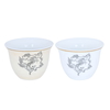 Al Saif Gallery Arabic coffee cups set, 12 pieces, 90 ml, black horse pattern - beige product image 3