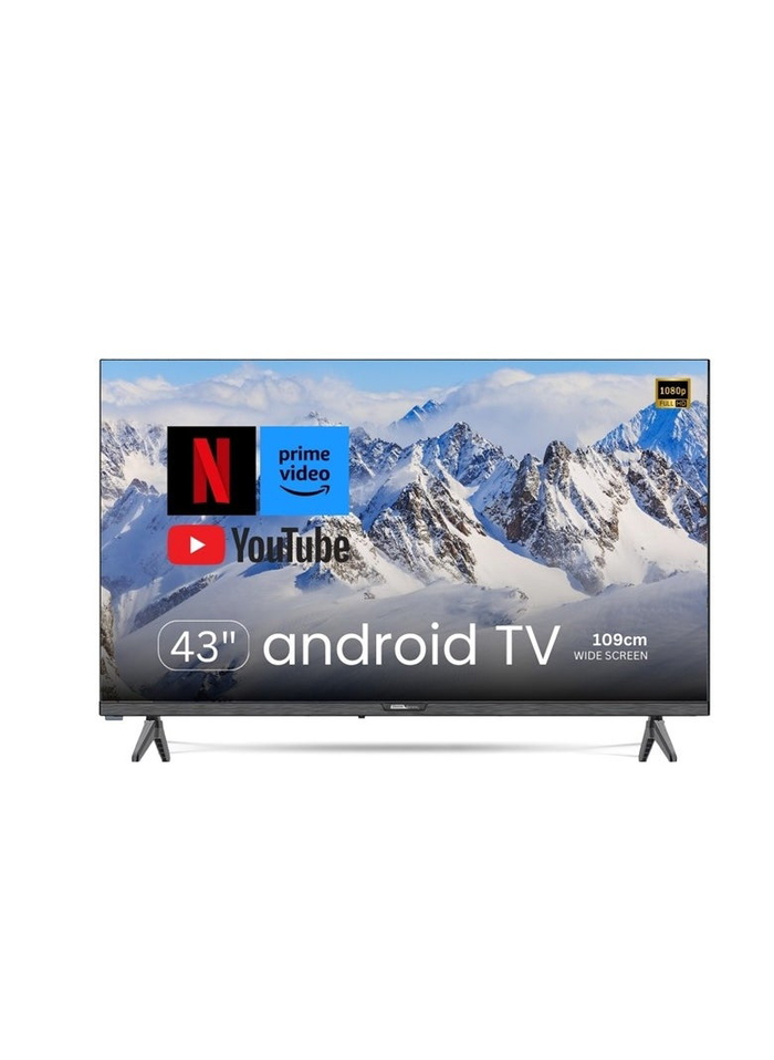 Electro General TH-43AND14 Smart TV, 43 inches, LED, UHD, Android 14 system - Black product image 1