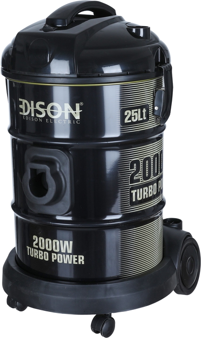 Edison Zl16-31H Turbo Barrel Vacuum Cleaner, 2000W, 25L - Black Gold product image 2