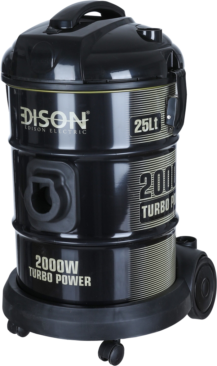 Edison Zl16-31H Turbo Barrel Vacuum Cleaner, 2000W, 25L - Black Gold product image 2