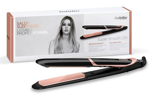 Babyliss Hair Straightener, 24 mm, 6 Heat Levels, 140-235 Degree, Ionic Technology - Black product image 2