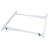 Al Saif Gallery plastic serving table, 48 x 48 x 47 cm - white product image 4