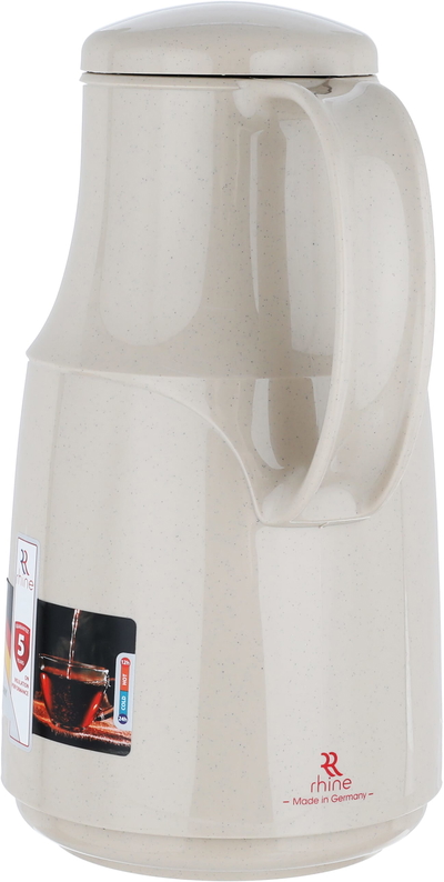 ترمس ماركوتيك كلاسك الراين، 1 لتر، حافظة داخلية زجاج، هيكل خارجي بلاستيك - بني product image 2