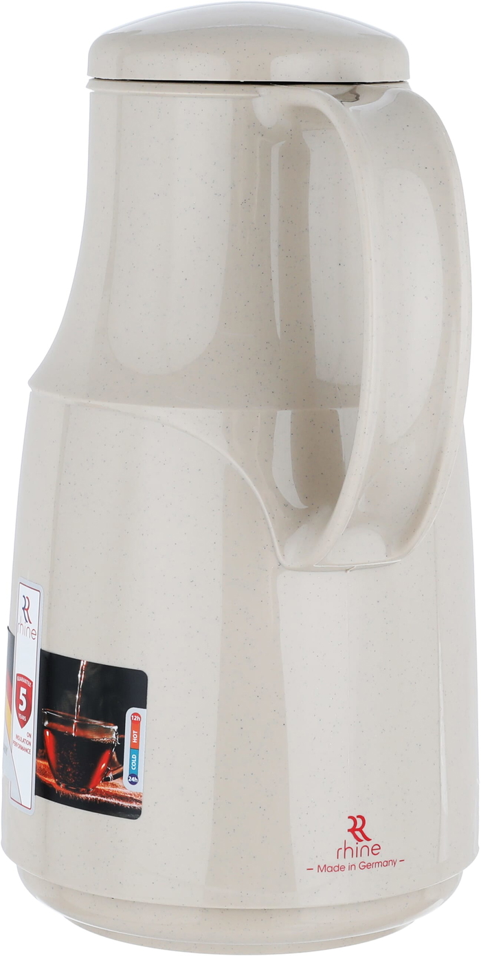 ترمس ماركوتيك كلاسك الراين، 1 لتر، حافظة داخلية زجاج، هيكل خارجي بلاستيك - بني product image 2