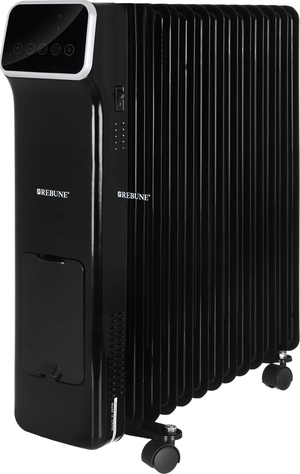 Ribbon Re-7-086 Oil Heater Steel, 2500 Watt, 13 Fins, 3 Temperature Levels - Black product image