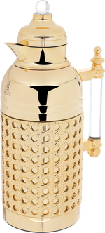 Al Saif Gallery Sarah Steel Thermos Set, 1/1 Liter, 2 Pieces - Gold product image 7