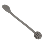 Al Saif Gallery Silicone Spoon, Double-Sided - Gray product image 1