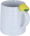 Al Saif Gallery porcelain mug, with Al Saif Gallery handle, 350 ml - white product image 2