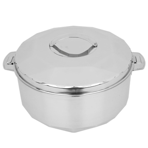 Al Saif Gallery Steel Food Container, 11 Liter - Silver product image