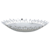 Al Saif Gallery Steel Serving Plate, 32 X 32 X 6 Cm - Silver product image 1