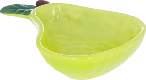 Al Saif Gallery porcelain serving plate, 19 x 10.4 x 4.8 cm - light green product image