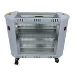 Al Saif Gallery Electric Heater, Double Sided, 1600 Watt - Light Grey product image 2