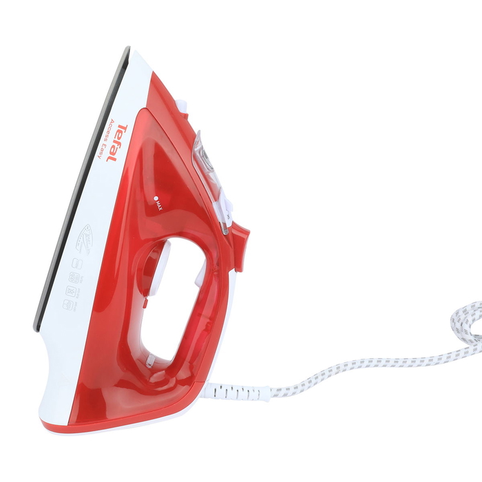 Tefal Steam Iron, 2100 Watt, Ceramic Soleplate - Red product image 3