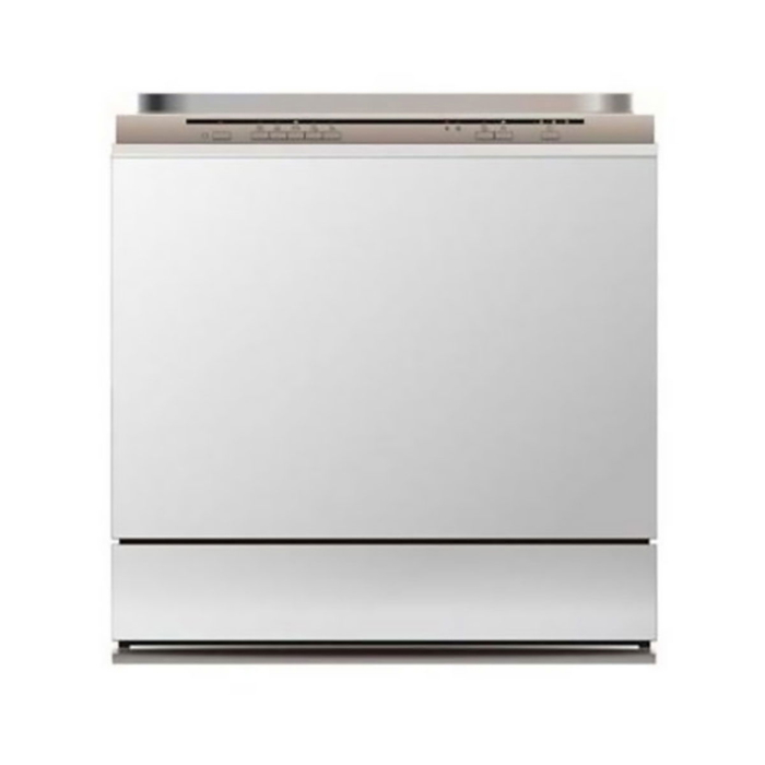 Midea Wqp147713F Built-In Dishwasher, 14 Liters, 5 Programs, 14 Places, Inverter - Silver product image 1