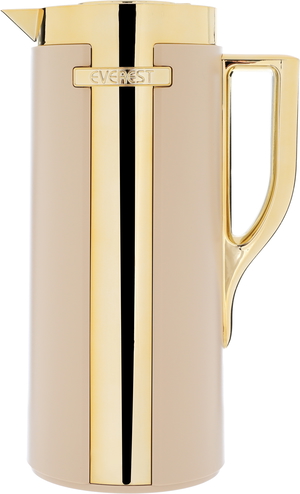 Al Saif Gallery plastic thermos (Widad), 1 liter - beige product image