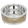 سخان طعام دائري بغطاء استيل السيف غاليري، 28×13 سم - فضي product image 2